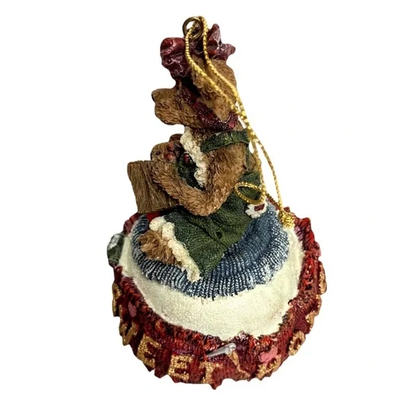 Boyds Bears Bearstone Resin Ornament - Bailey Home Sweet Home #25708. - Picture 10 of 15